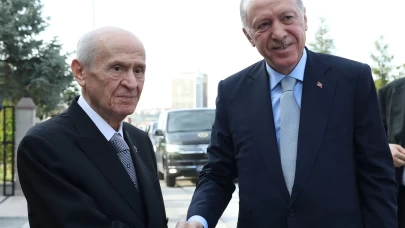 Cumhurbaşkanı Erdoğan ve MHP Genel Başkanı Bahçeli görüşmesi sona erdi