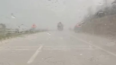 Kastamonu'da dolu yağışı etkili oldu