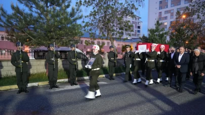 Uzman Çavuş Mesut Karadağ’ın naaşı Muş’a getirildi