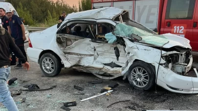 Osmaniye yolu kan gölüne döndü