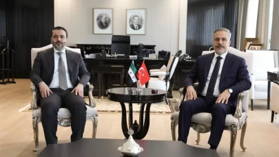 Hakan Fidan, Suriyeli mevkidaşıyla bir araya geldi