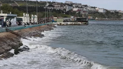 Tekirdağ'da deniz ulaşımı durdu