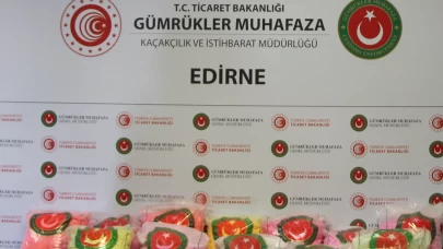 Kapıkule Sınır Kapısı’nda 77 kilo sentetik uyuşturucu hap ele geçirildi