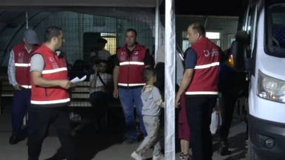 Suriye'ye geri dönüşler gece de devam ediyor