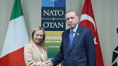 Cumhurbaşkanı Erdoğan ve İtalya Başbakanı Meloni görüştü