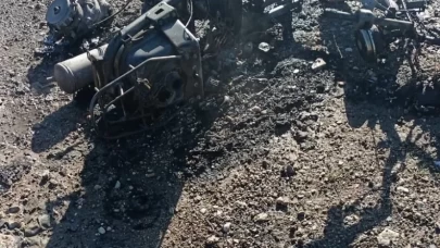 Çankırı'da otomobil ve motosiklet yangını paniğe neden oldu