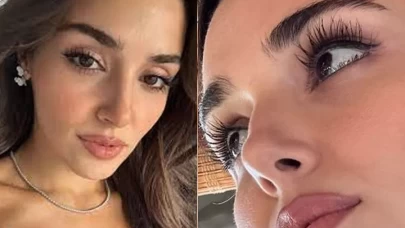 Hande Erçel gibi kirpiklerin en hızlı yolu!