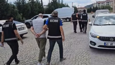 Kütahya merkezli suç örgütüne operasyonda 13 tutuklama