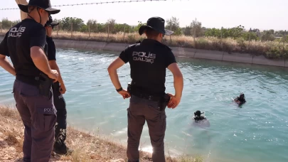 Sulama kanalında düşen çocuğu arama çalışmalarına ara verildi