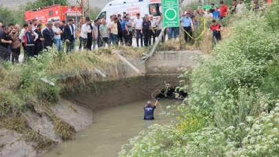 Amasya'da sulama kanalına giren çocuk boğuldu