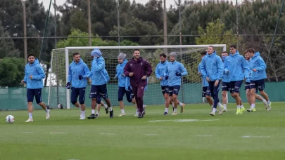 Trabzonspor, Kasımpaşa deplasmanı için hazırlıklarını sürdürüyor