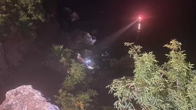 30 metrelik falezlerden düşen adam hayatını kaybetti