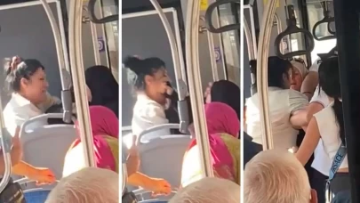 Başörtülü kadına zorbalık