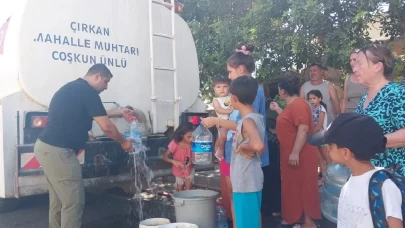Bodrum'daki su kesintisi vatandaşları canından bezdirdi