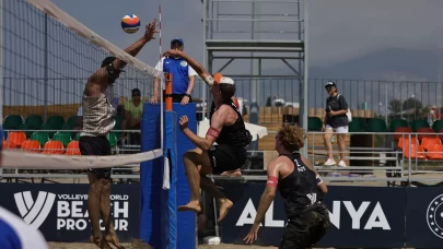 Dünya Plaj Voleybolu Pro Tur Alanya’da final zamanı