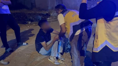 Madde bağımlısı genç mahalleyi tedirgin etti