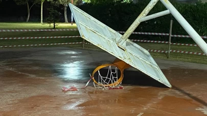 Pota devrildi: 17 yaşındaki genç yaralandı