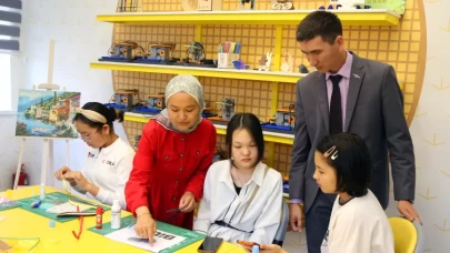 Türkiye Kırgızistan'da 'Bilim Bişkek Merkezi' kurdu