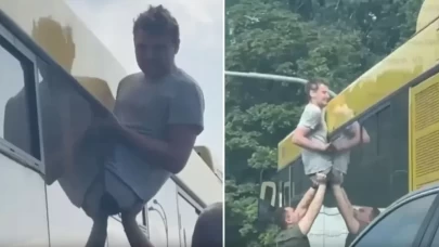 Askerlikten kaçmak istedi!