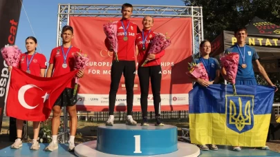 Milli pentatletlerden gümüş madalya