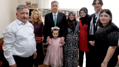 İçişleri Bakanı Ali Yerlikaya, Konya'da şehit ailesini ziyaret etti