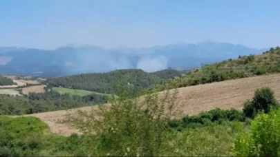 Alevler arasında kalan işçi hayatını kaybetti