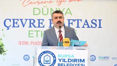 Oktay Yılmaz: “Türkiye’nin ilk plastiksiz kütüphanesinden ilk plastiksiz okullarına bu yolculuk Yıldırım’da başlıyor”