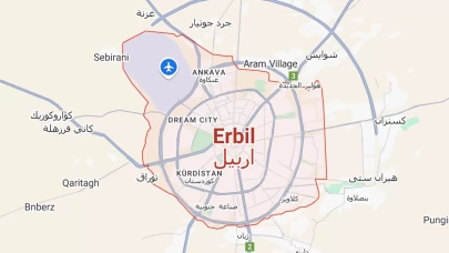 Erbil’de İHA alarmı! İnsansız hava aracı parçaları düştü