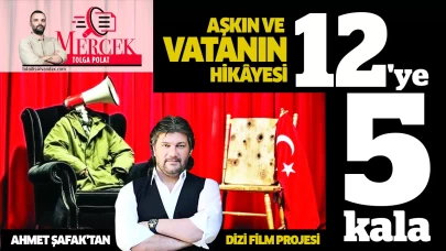 AHMET ŞAFAK'TAN DİZİ FİLM PROJESİ: Aşkın ve vatanın hikâyesi