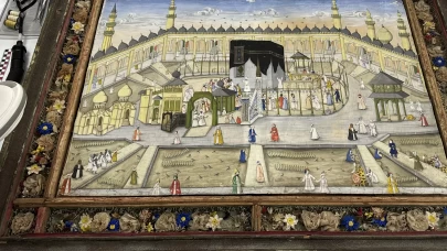 Kabe'nin 19. yüzyıla ait tasviri ilk kez sanatseverlerle buluşacak