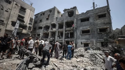 Gazze'de insanlık can veriyor