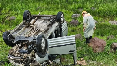 Varto'da feci kaza: Yaralı ağır sürücü kaçtı