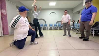 Tekirdağ'ın dansçı "özel bireyleri"