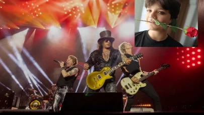 Dünyaca ünlü grup Guns N’ Roses, Mattia Ahmet'i andı