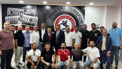 Samsunspor yönetimi, sivil toplum kuruluşları ile işbirliğine başladı