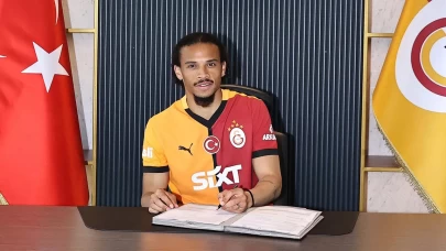 Galatasaray, Leroy Sane ile 3 yıllık sözleşme imzaladı