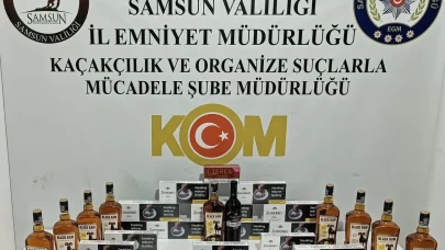 Samsun'da kaçakçılara operasyon: 2 gözaltı