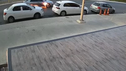 D-100 Karayolu'nda seyir halindeki araç alev aldı