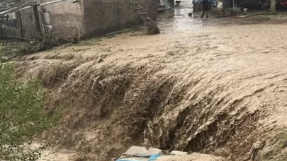 Yozgat'ta sağanak ve dolu ekili alanlara zarar verdi