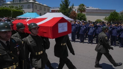 Hava Pilot Albay İsmail Haldun Maden dualarla uğurlandı