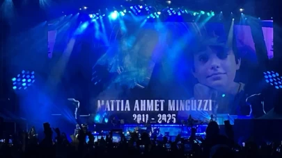Guns N' Roses İstanbul'da konser verdi! Mattia Ahmet Minguzzi unutulmadı