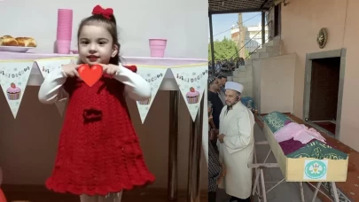 Havuza düşerek hayatını kaybeden minik Nazlı’ya acı veda