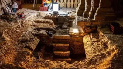 Fransa’da 400 yıllık mühürlü mezar bulundu