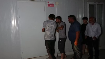 Konteynerden gelen kötü koku paniğe neden oldu