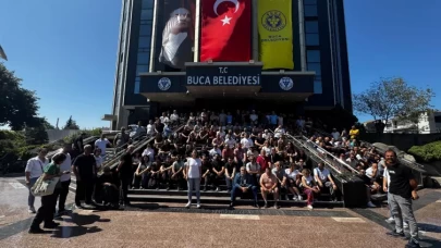 İzmir Buca'da grev 6 gündür devam ediyor, çöp yığınları yükseliyor