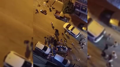 Adıyaman'da taşlı sopalı kavga kamerada: 10 yaralı