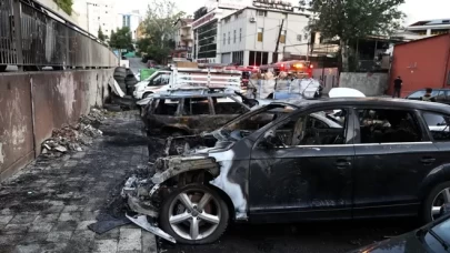 Sanayi sitesinde korkutan yangın!