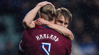 Haaland sahneye çıktı, Norveç fire vermedi