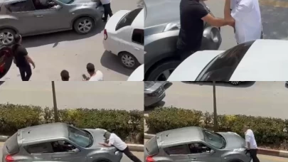 İki farklı olayda araçla insanlara çarptılar: O anlar kamerada