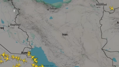 İsrail'in İran'a saldırısının ardından bölgede hava trafiği